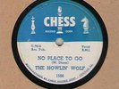 78 rpm Howlin' Wolf Chess 1566 No Place To Go in E+ Hear