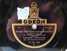 78rpm COMEDIAN HARMONISTS - Ich hab' eine kleine braune Mandoline - ODEON