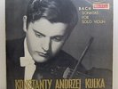 MUZA XL 0483 Bach: Sonatas for Solo Violin KULKA