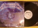 Metallica Ride the Lightning LP Megaforce Shrink wrap