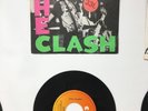 6E1 THE CLASH TRAIN IN VAIN ROCKERS GALORE - 45 RECORD