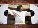 THE ROLLING STONES Hyde Park 1969 RARE LIVE RECORDING 1989 COLORED 2x VINYL LP