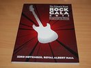 RARE PRINCE'S TRUST 2011 UK ROCK GALA PROGRAMME Pete Townshend Kenney Jones who