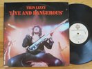 Rare Vintage Vinyl-Thin Lizzy-Live and Dangerous-Warner Bros 2BS 3213-NM