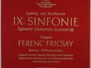 FERENC FRICSAY BEETHOVEN SYMPHONY NO.9 DGG ED1 RED STEREO 2LP SLPM 138002/003 NM