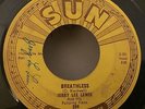 Signed Autographed Jerry Lee Lewis Original Sun Records 7
