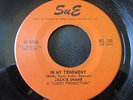 Jackie Shane CANADIAN GARAGE COMIN' DOWN/IN MY TENEMENT 45rpm NM
