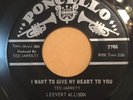 LEEVERT ALLISON   I Want To Give My Heart To You   PONCELLO  Orig. Northern Soul