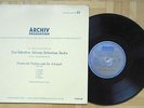 R464 SCHNEIDERHAN BACH PARTITA No.2 FOR VIOLIN SOLO ARCHIV 13029 AP