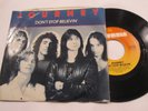 don't stop believin'   /  journey   /  45 rpm  new  w/picture sleeve