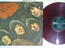 BEATLES RUBBER SOUL ODEON OP-7450 Japan Red Vinyl LP