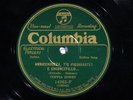 78 RPM -- Coppia Dones (vn, bnjo, gtr), Columbia 14363-F, E- Italian - Sicilian