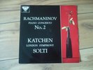 DECCA SXL 2076 Rachmaninov Piano Concerto No. 2 Katchen / Solti GROOVED WIDEBAND