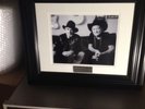 Merle Haggard & Willie Nelson Framed Picture DJANGO AND JIMMIE