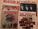 FOUR Beatles NEAR MINT vinyl Meet The Beatles/Second Album/Beatles 65/Beatles VI