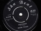 NORMA FRASER *HEARTACHES/ EVERYBODY LOVES A LOVER* 1965 UK SKA BEAT