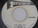 The Wailers/Bob Andy 45rpm Studio 1 Let Him Go/Unchained Jamaica Reggae