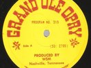 GRAND OLE OPRY #215 PORTER WAGONER/BOBBY BARE/DAVID HOUSTON/DEL WOOD Radio WSM