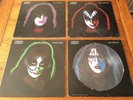 Kiss Paul Gene Peter Ace 4 x Orig. Solo 12