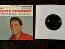 Elvis Presley 447-0605 Heartbreak Hotel/I Was the One RARE Gold Standard Series