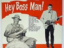 Rare Blues LP Cover - Frank Frost - Hey Boss Man  - ORIGINAL - COVER ONLY