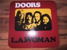 The Doors LA Woman vinyl LP with cut-out window, reissue