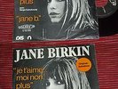 JANE BIRKIN SERGE GAINSBOURG - JE T'AIME MOI NON PLUS , ANGOLA 7'' RARE