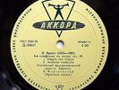 FURTWANGLER Brahms Symphony No. 4 Beethoven RARE USSR AKKORD PRE-MELODIYA 1962