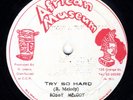 GREGORY ISAACS / BOBBY MELODY - ECHOS / TRY SO HARD JAMAICA AFRICAN MUSEUM 12
