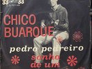 CHICO BUARQUE 1965 “Pedro Pedreiro” Bossa Jazz 7” Debut Single PS BRAZIL 45 HEAR