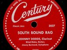 JOHNNY DODDS & BLIND BLAKE South Bound Rag /YOUNG'S CREOLE JAZZ BAND 78'  X2877