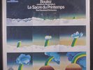 PIERRE BOULEZ: Stravinsky: Le Sacre Du Printemps LP Sealed (half-speed master)