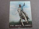 beau programme synopsis de 6 pages JOHNNY HALLYDAY S.VARTAN D OU VIENS TU JH
