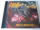 GRAVE - you´ll never see.. (1.PRESS 1992) UNLEASHED / MORGOTH / ASPHYX / DEICIDE