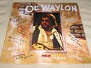 Waylon Jennings Ol' Sealed LP 1977 RCA w/ Luckenbach Texas