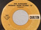 Halloween Popcorn Soul Rocker 45 Merv Griffin  Screamin Meemies on Carlton HEAR