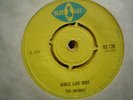 UK BLUE CAT BS 126-THE UNIQUES-GIRLS LIKE DIRT/GLEN ADAMS-SHE IS LEAVING-EX