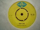 UK BLUE CAT BS 138-UNTOUCHABLES-YOUR LOVE/ENOS AND SHEILA-TONIGHT YOU ARE MIN-EX