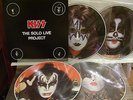 Kiss The Solo live project  Picture Disc RARE 4LP  BOX