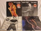 4 x Iggy Pop LPs - Raw Power, Stooges, Vinyl