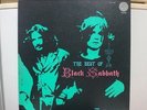 BLACK SABBATH / BEST, RARE JAPAN ONLY LP w/UNIQUE COVER SWIRL VERTIGO PIN-UP EX+