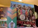 NEAR MINT 1971 THE BEATLES Sgt Peppers album APPLE lp SMAS 2653 insert PLAYS EX