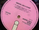 EMERSON LAKE & PALMER SELF TITLED OG UK STEREO PINK WHITE I ISLAND LP ILPS9132