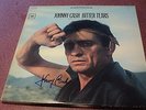 JOHNNY CASH BITTER TEARS LP SIGNED AUTOGRAPHED ORIG 360 SOUND VG+ STEREO