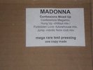 madonna  3 different picture disc