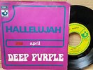 Deep Purple ?– Hallelujah 45T VG++/EX Harvest ?– 2C006-90510