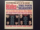 BEATLES VS FOUR SEASONS VERY RARE MONO DOUBLE LP 1964 VEE-JAY VJ