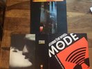 five depeche mode vlnyl four 12ln  and black celebration lp and new life mute014