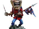 IRON MAIDEN Head Knocker Wackelkopf-Figur EDDIE THE TROOPER 18cm Resin NEU+OVP