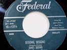 JAMES BROWN FEDERAL DOO WOP 45 THAT'S WHEN I LOST MY HEART/BEGGING BEGGING